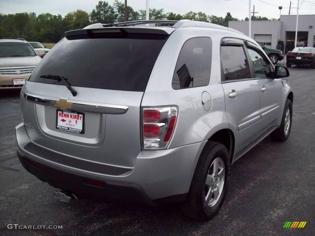 2005 Equinox LT AWD - Galaxy Silver Metallic / Light Gray photo #3