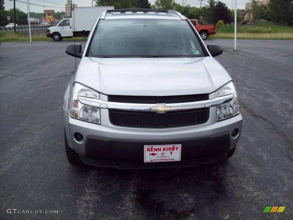 2005 Equinox LT AWD - Galaxy Silver Metallic / Light Gray photo #9