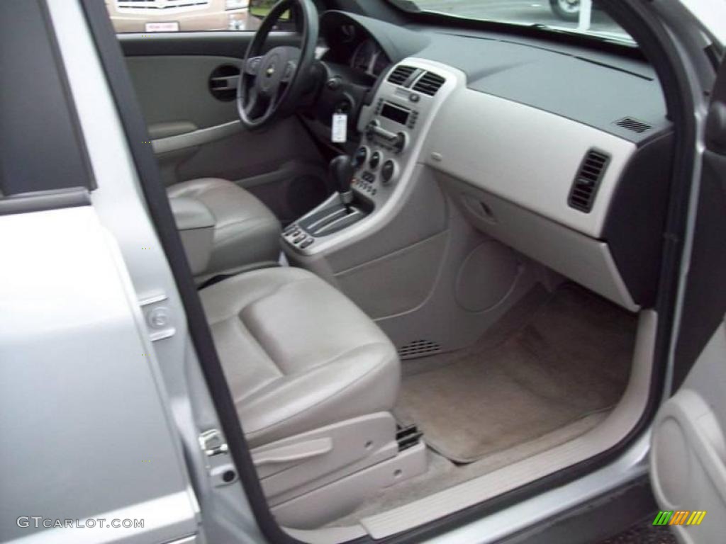 2005 Equinox LT AWD - Galaxy Silver Metallic / Light Gray photo #13
