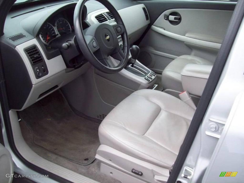 2005 Equinox LT AWD - Galaxy Silver Metallic / Light Gray photo #14