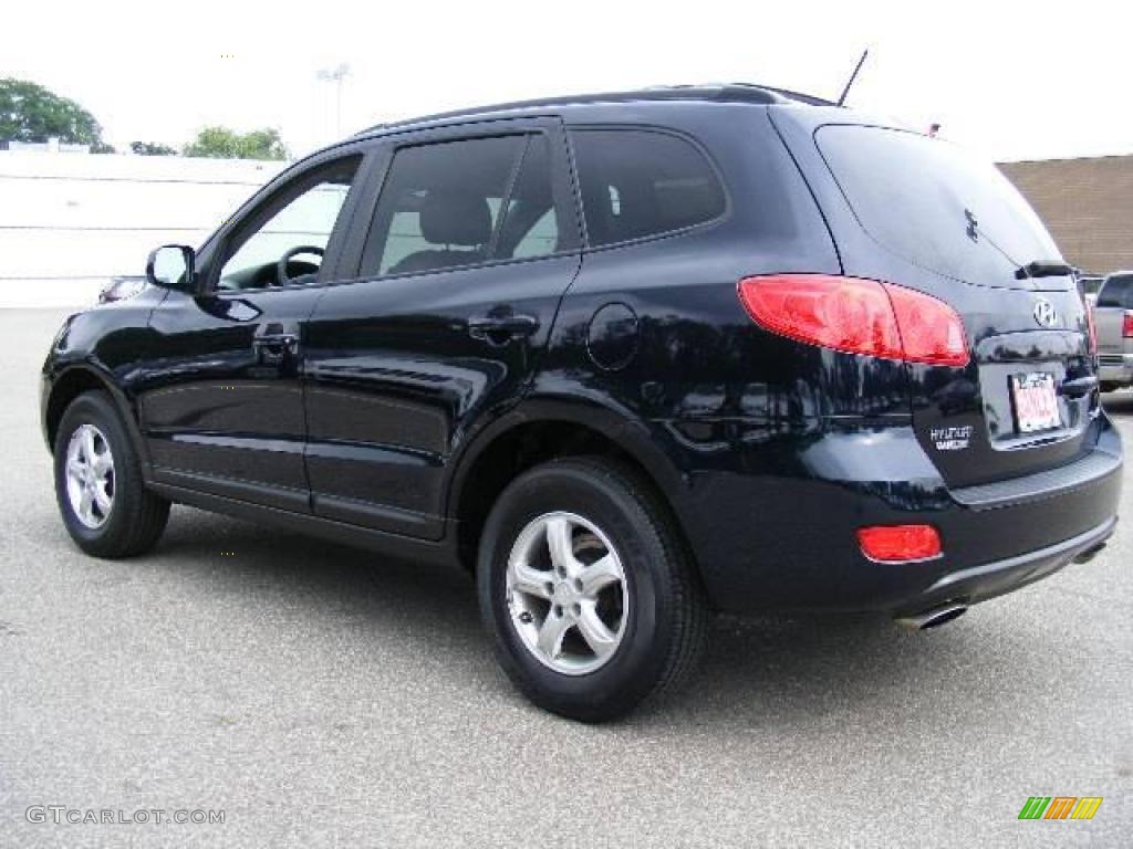 2007 Santa Fe GLS - Deepwater Blue / Gray photo #3