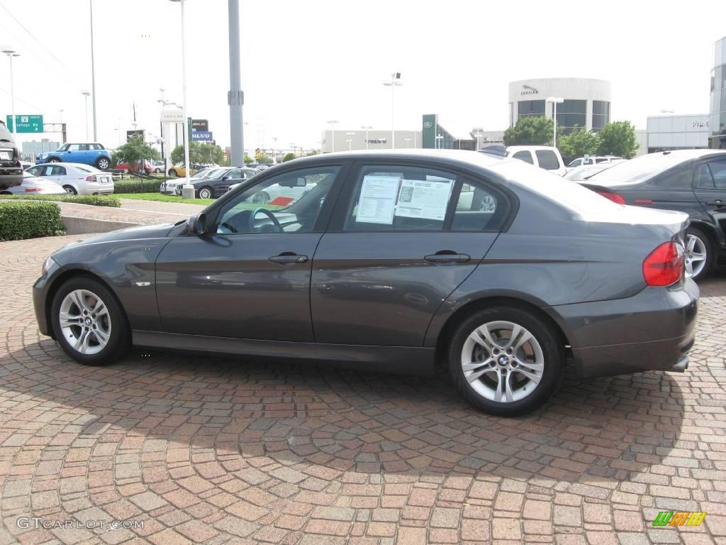 2008 3 Series 328i Sedan - Sparkling Graphite Metallic / Black photo #6