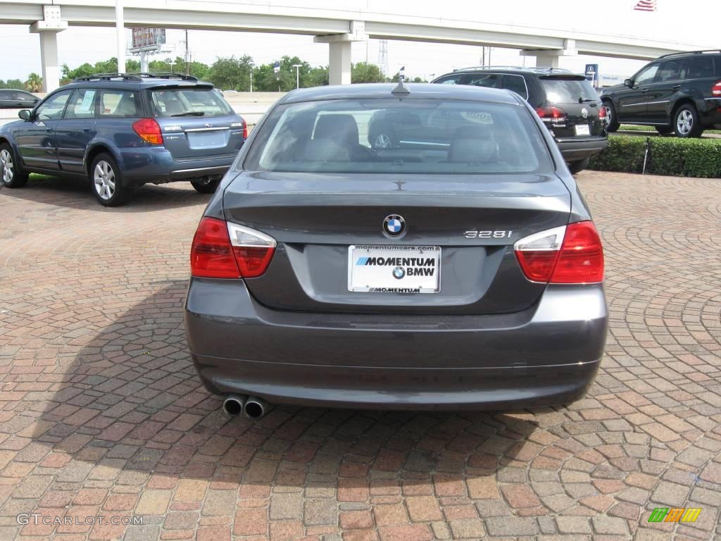 2008 3 Series 328i Sedan - Sparkling Graphite Metallic / Black photo #9