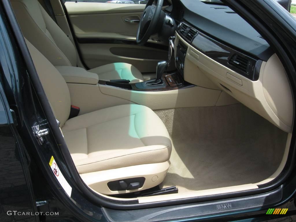 2008 3 Series 328i Sedan - Deep Green Metallic / Beige photo #17
