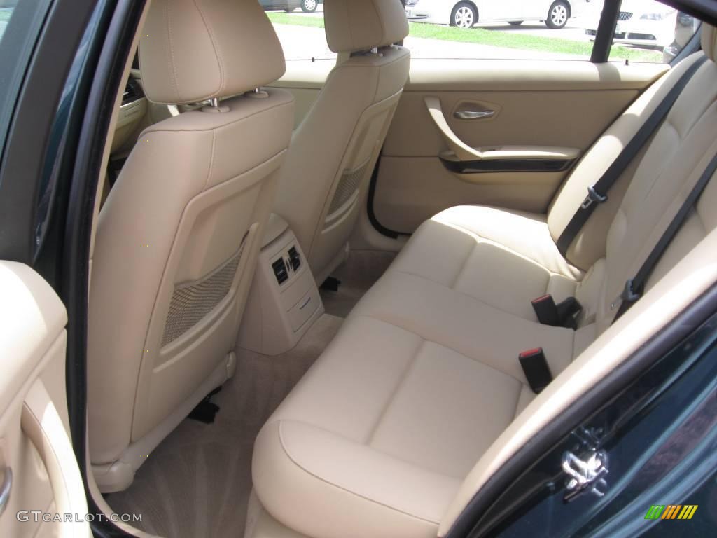 2008 3 Series 328i Sedan - Deep Green Metallic / Beige photo #21