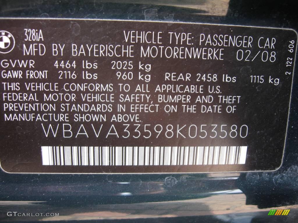 2008 3 Series 328i Sedan - Deep Green Metallic / Beige photo #24