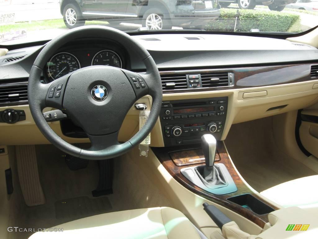 2008 3 Series 328i Sedan - Deep Green Metallic / Beige photo #25