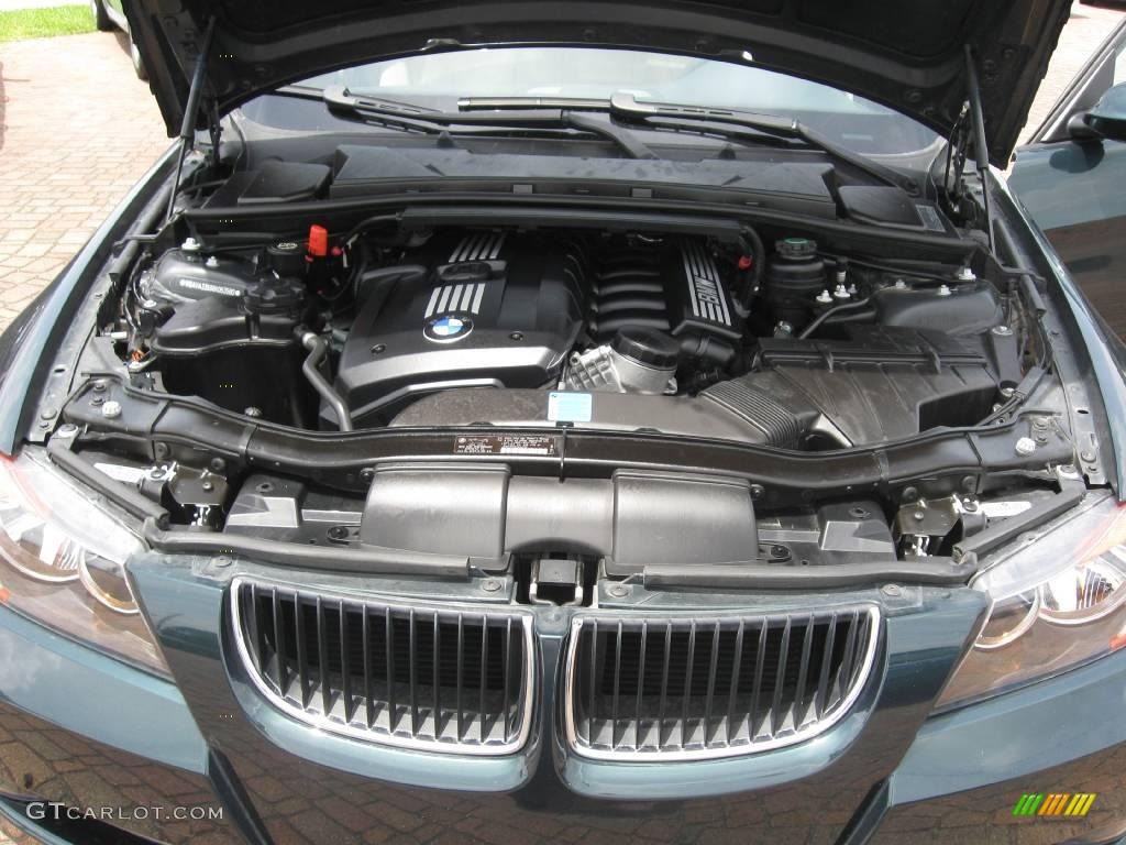 2008 3 Series 328i Sedan - Deep Green Metallic / Beige photo #31