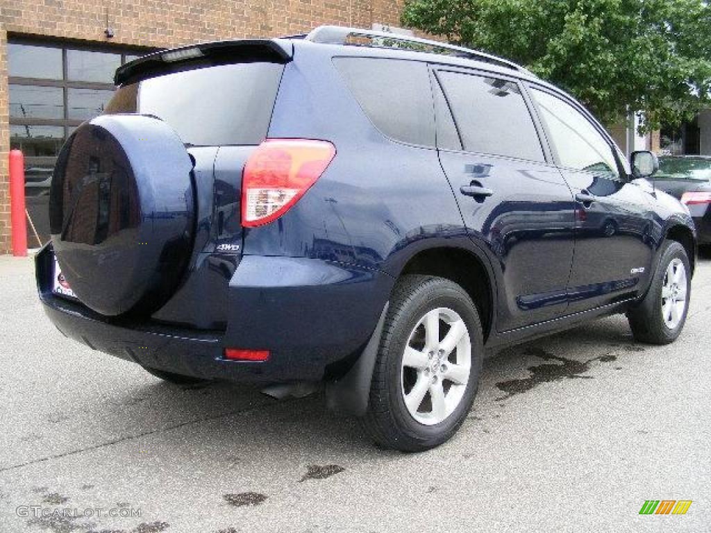 2007 RAV4 Limited 4WD - Nautical Blue Metallic / Taupe photo #3