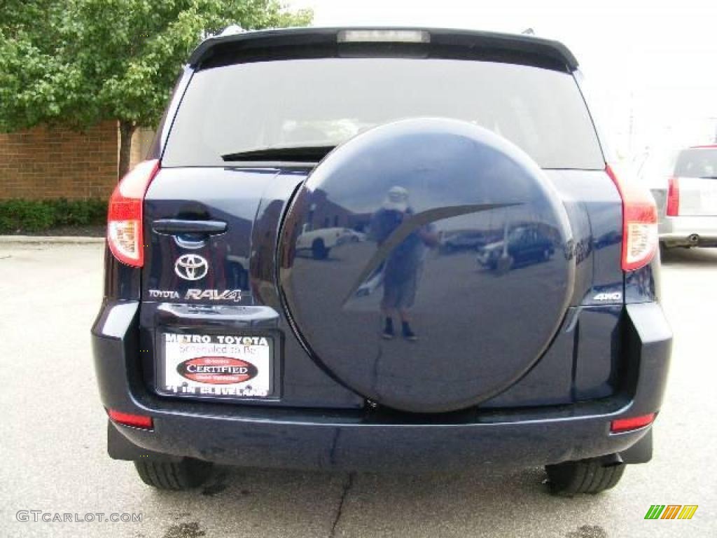 2007 RAV4 Limited 4WD - Nautical Blue Metallic / Taupe photo #4