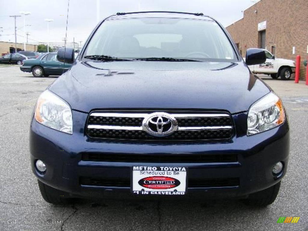 2007 RAV4 Limited 4WD - Nautical Blue Metallic / Taupe photo #8