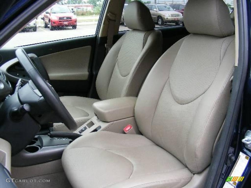 2007 RAV4 Limited 4WD - Nautical Blue Metallic / Taupe photo #9