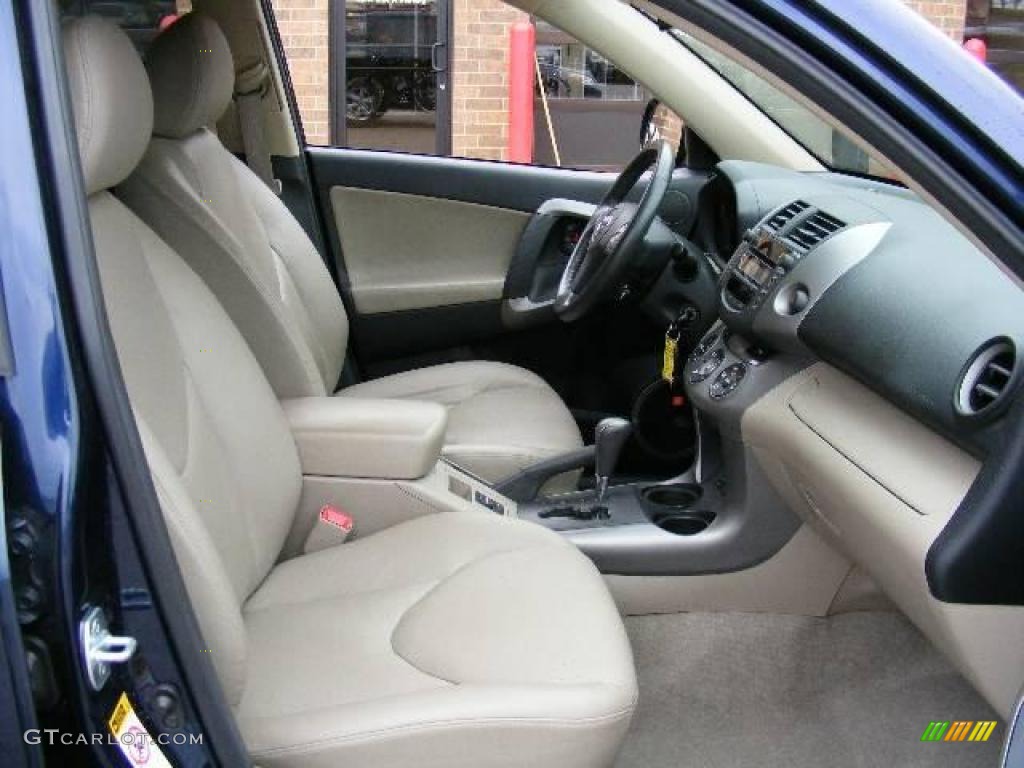 2007 RAV4 Limited 4WD - Nautical Blue Metallic / Taupe photo #13