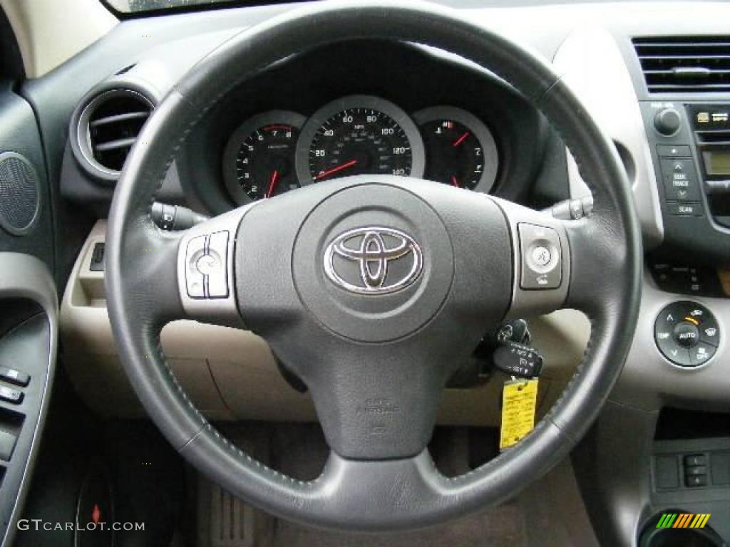 2007 RAV4 Limited 4WD - Nautical Blue Metallic / Taupe photo #15