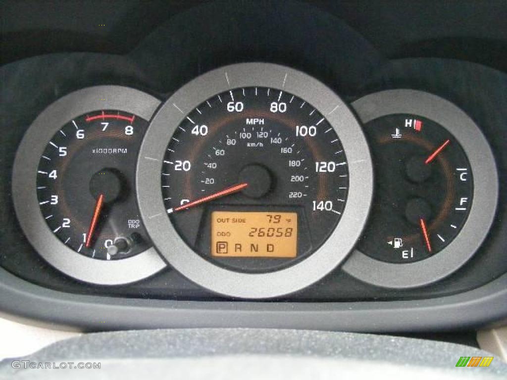 2007 RAV4 Limited 4WD - Nautical Blue Metallic / Taupe photo #16