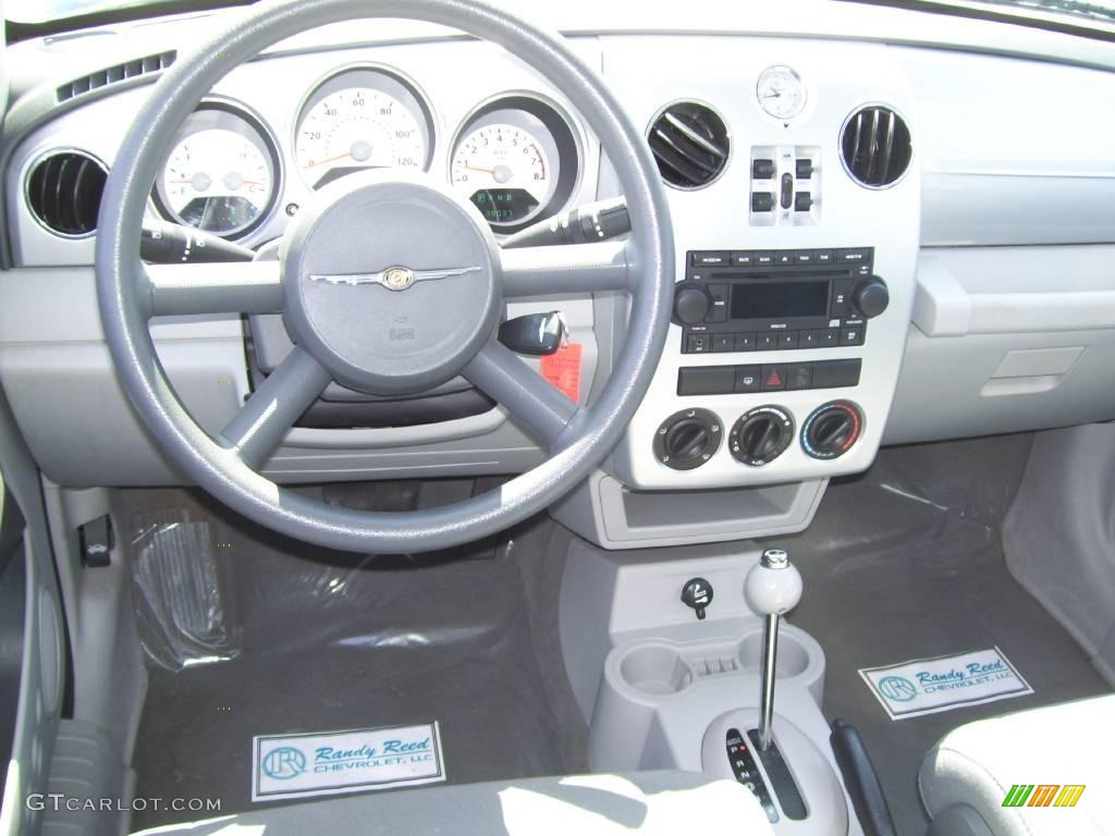 2008 PT Cruiser LX - Cool Vanilla White / Pastel Slate Gray photo #13