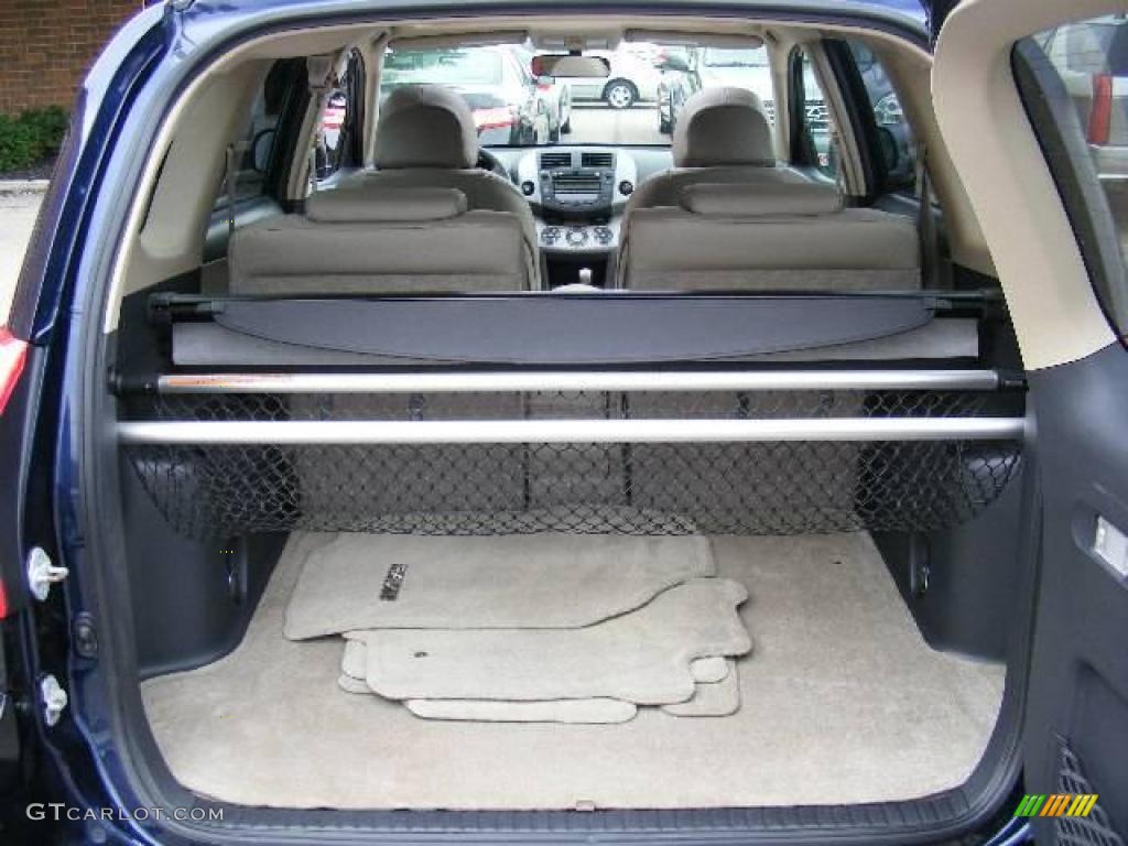 2007 RAV4 Limited 4WD - Nautical Blue Metallic / Taupe photo #24