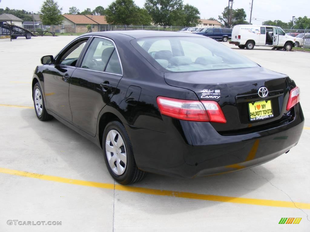 2007 Camry LE - Black / Ash photo #5