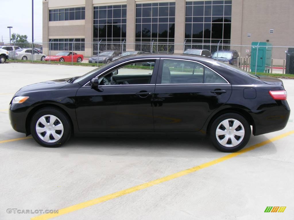 2007 Camry LE - Black / Ash photo #6