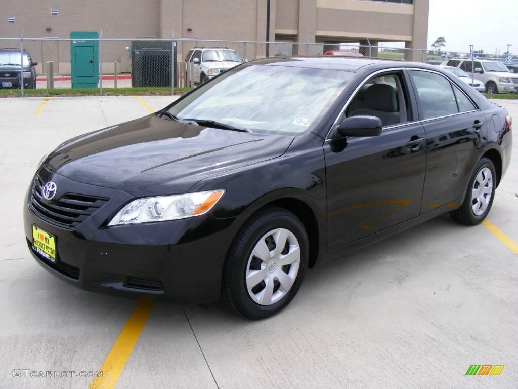 2007 Camry LE - Black / Ash photo #7