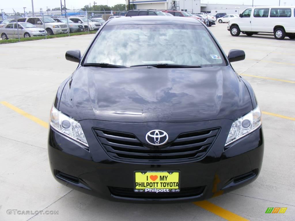 2007 Camry LE - Black / Ash photo #8