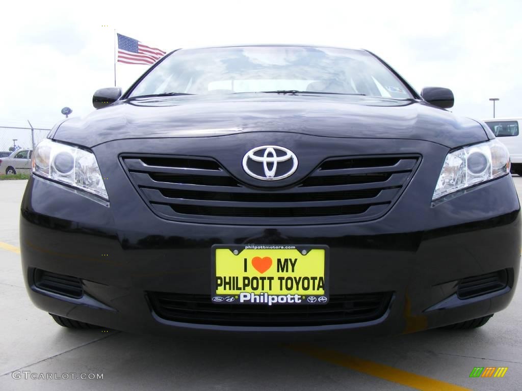 2007 Camry LE - Black / Ash photo #9