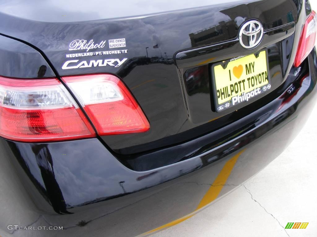 2007 Camry LE - Black / Ash photo #17