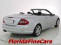 designo Silver Metallic - CLK 500 Cabriolet Photo No. 2