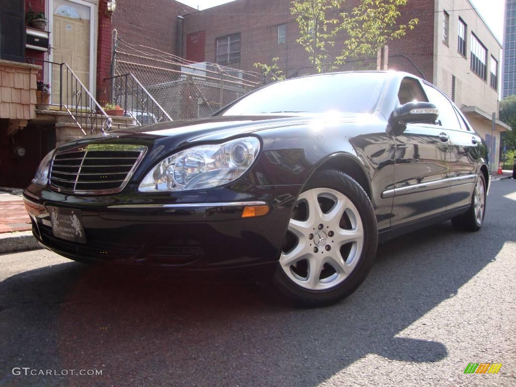 2005 S 430 4Matic Sedan - Black / Java photo #1