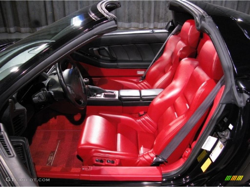 Red Interior 2004 Acura NSX T Targa Photo #15282702