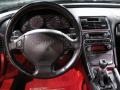 2004 Acura NSX Red Interior Steering Wheel Photo