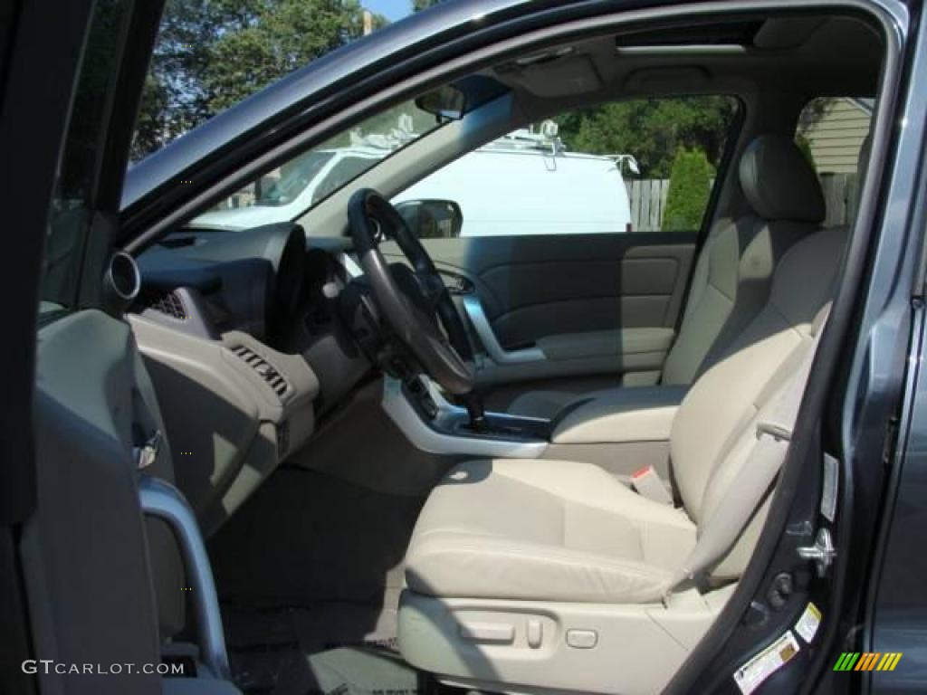 2007 RDX Technology - Carbon Gray Pearl / Taupe photo #8