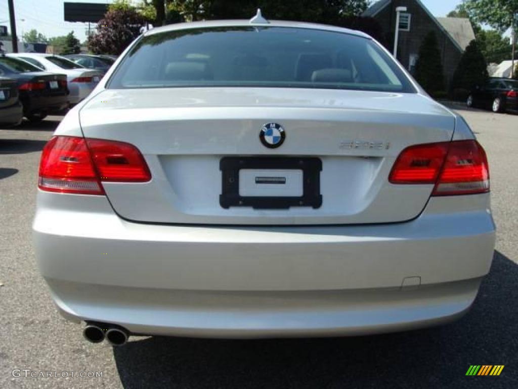 2009 3 Series 328xi Coupe - Titanium Silver Metallic / Black photo #5