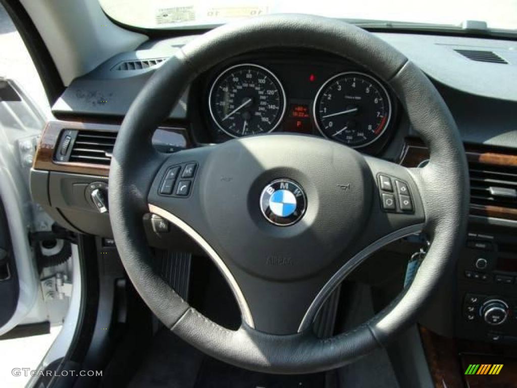 2009 3 Series 328xi Coupe - Titanium Silver Metallic / Black photo #10