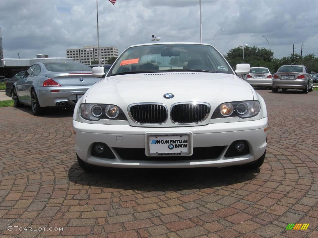 2006 3 Series 325i Coupe - Alpine White / Sand photo #3