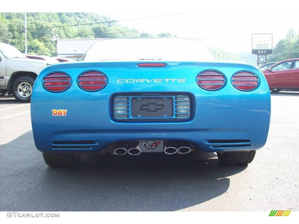 1998 Corvette Coupe - Nassau Blue Metallic / Black photo #4