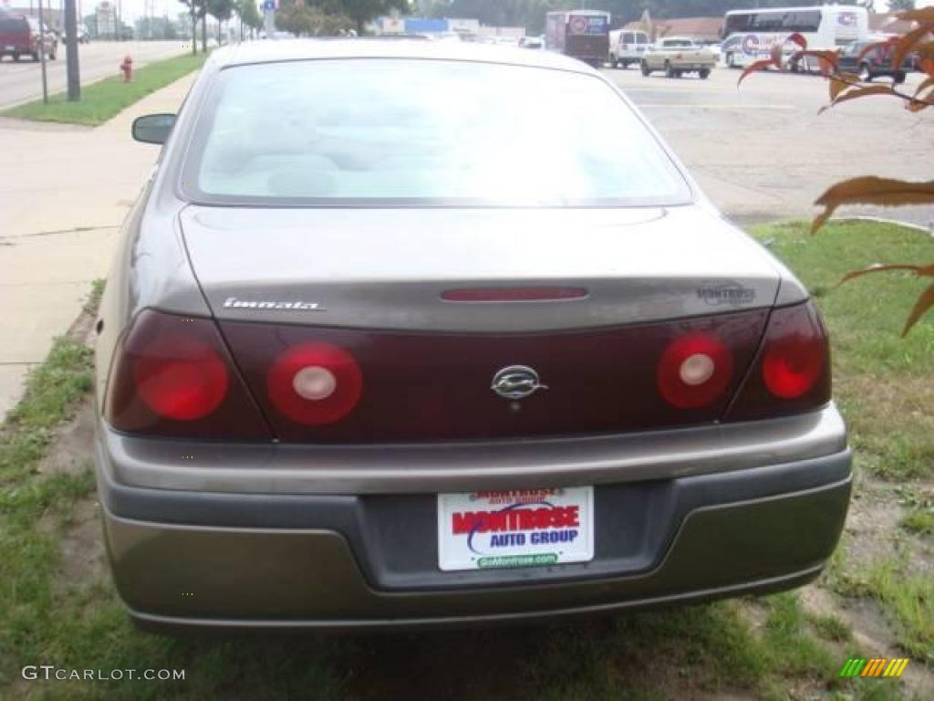 2001 Impala  - Bronzemist Metallic / Neutral photo #4