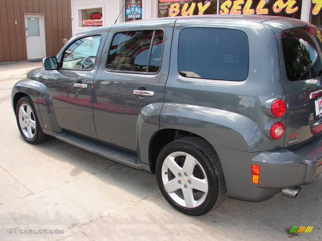 2008 HHR LT - Dark Gray Metallic / Gray photo #9
