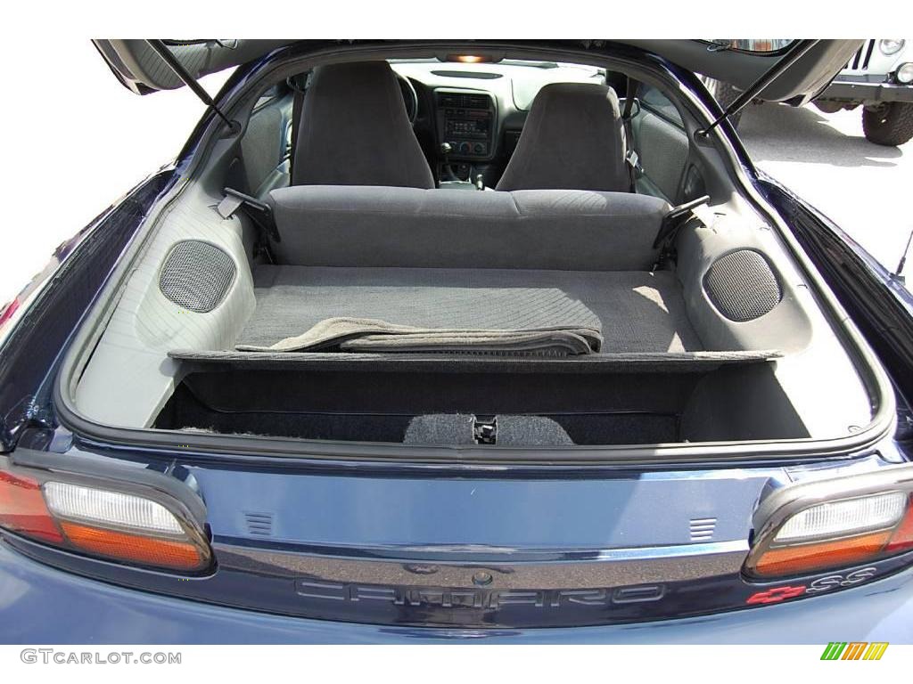 1999 Camaro Z28 Coupe - Bright Blue Metallic / Dark Gray photo #8