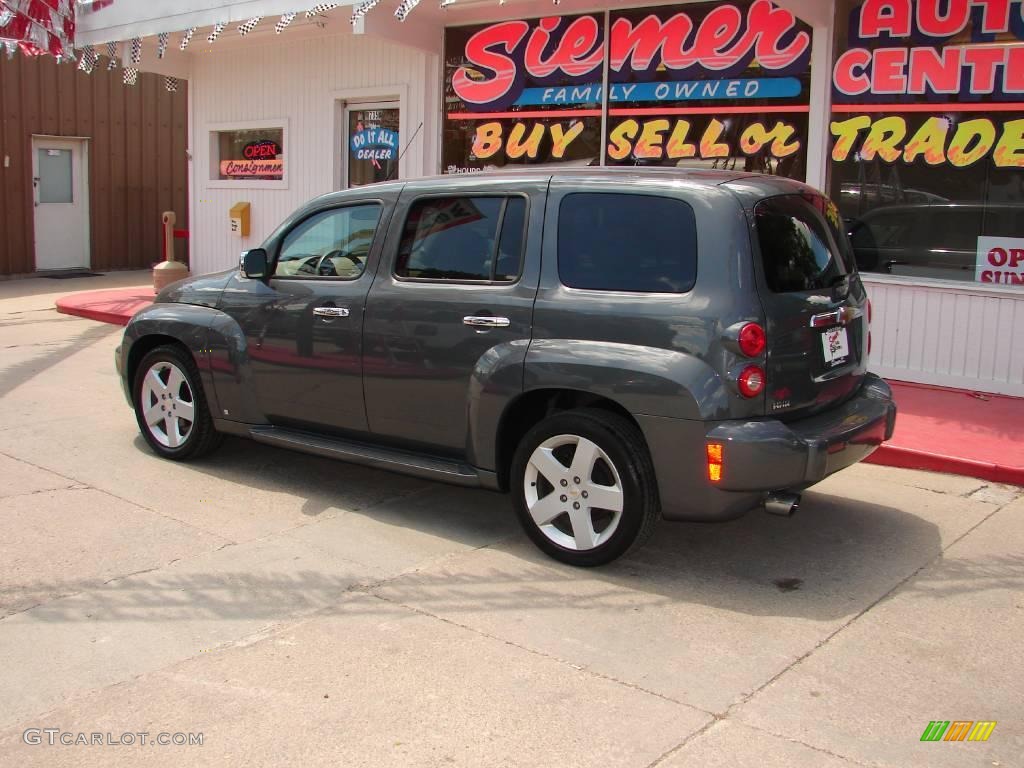 2008 HHR LT - Dark Gray Metallic / Gray photo #10