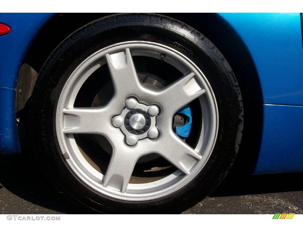 1998 Corvette Coupe - Nassau Blue Metallic / Black photo #8