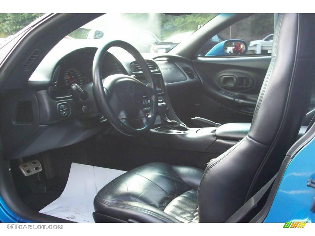 1998 Corvette Coupe - Nassau Blue Metallic / Black photo #9