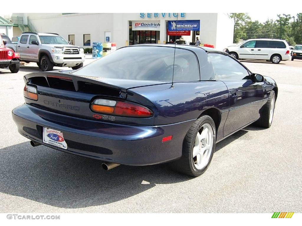 1999 Camaro Z28 Coupe - Bright Blue Metallic / Dark Gray photo #15