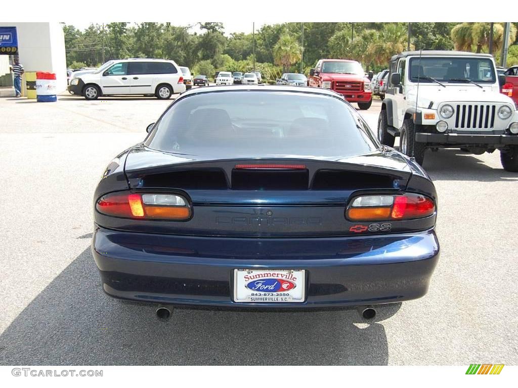 1999 Camaro Z28 Coupe - Bright Blue Metallic / Dark Gray photo #16