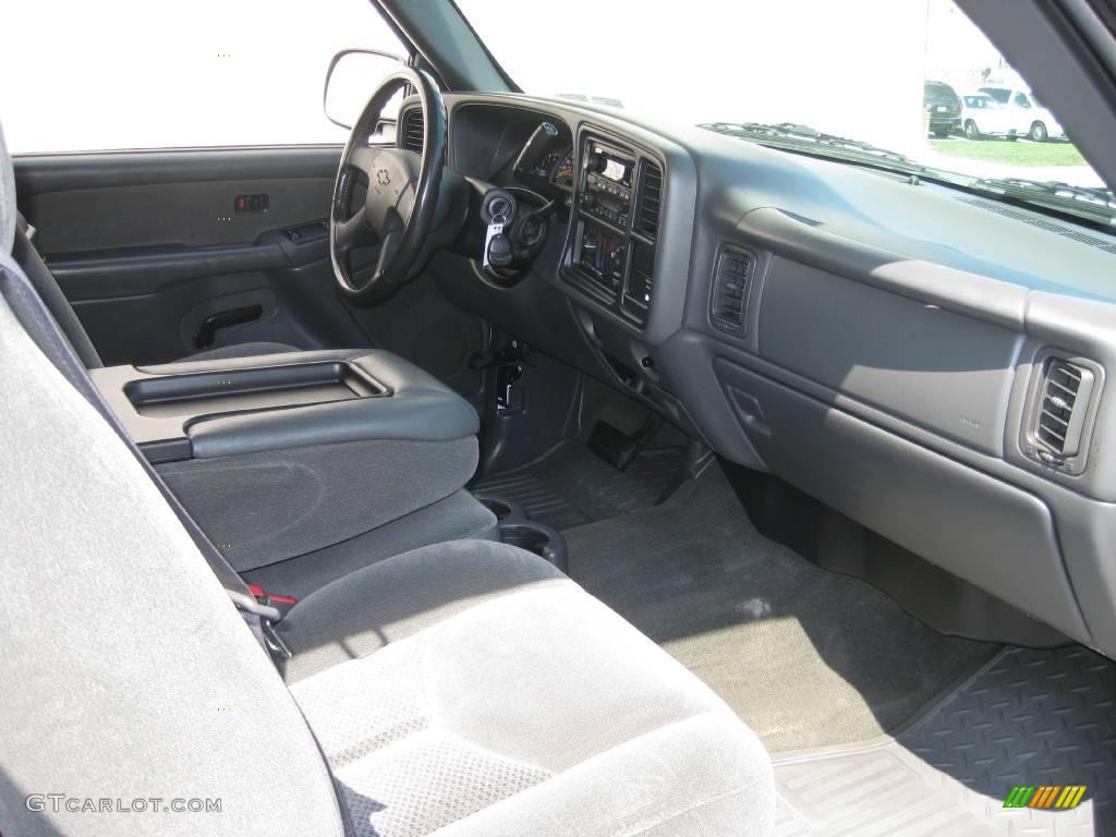2003 Silverado 1500 LS Extended Cab 4x4 - Summit White / Dark Charcoal photo #6