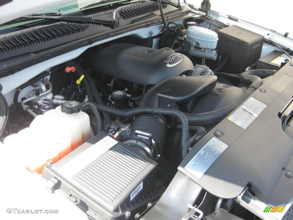 2003 Silverado 1500 LS Extended Cab 4x4 - Summit White / Dark Charcoal photo #10