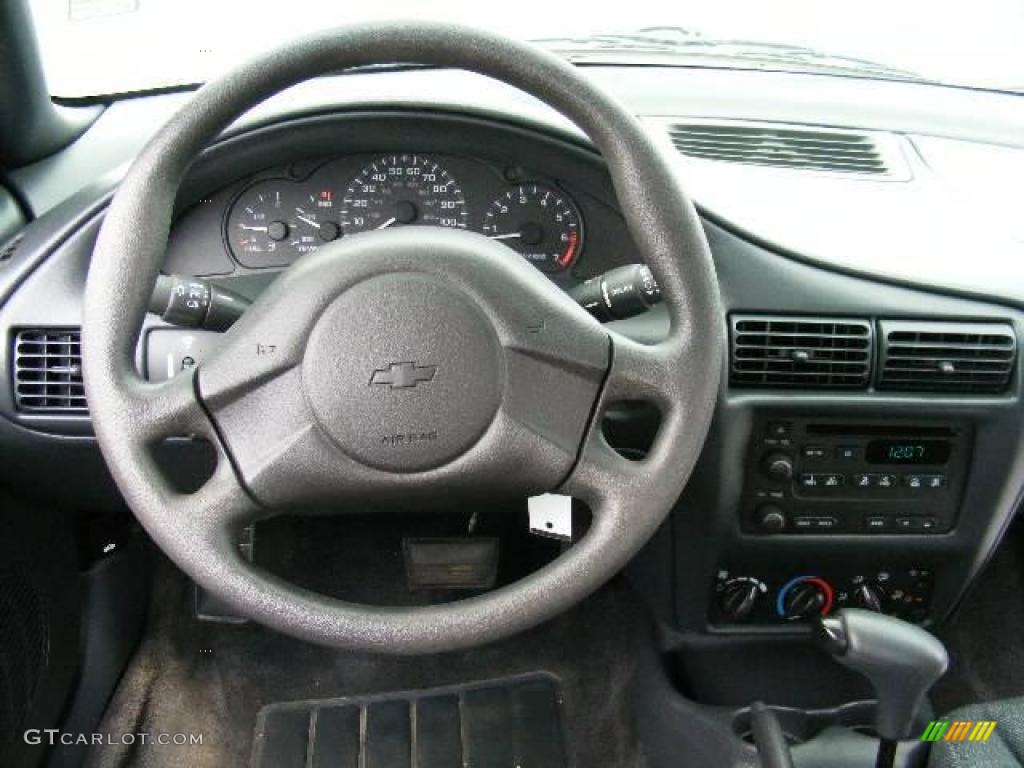 2005 Cavalier Coupe - Summit White / Graphite Gray photo #15