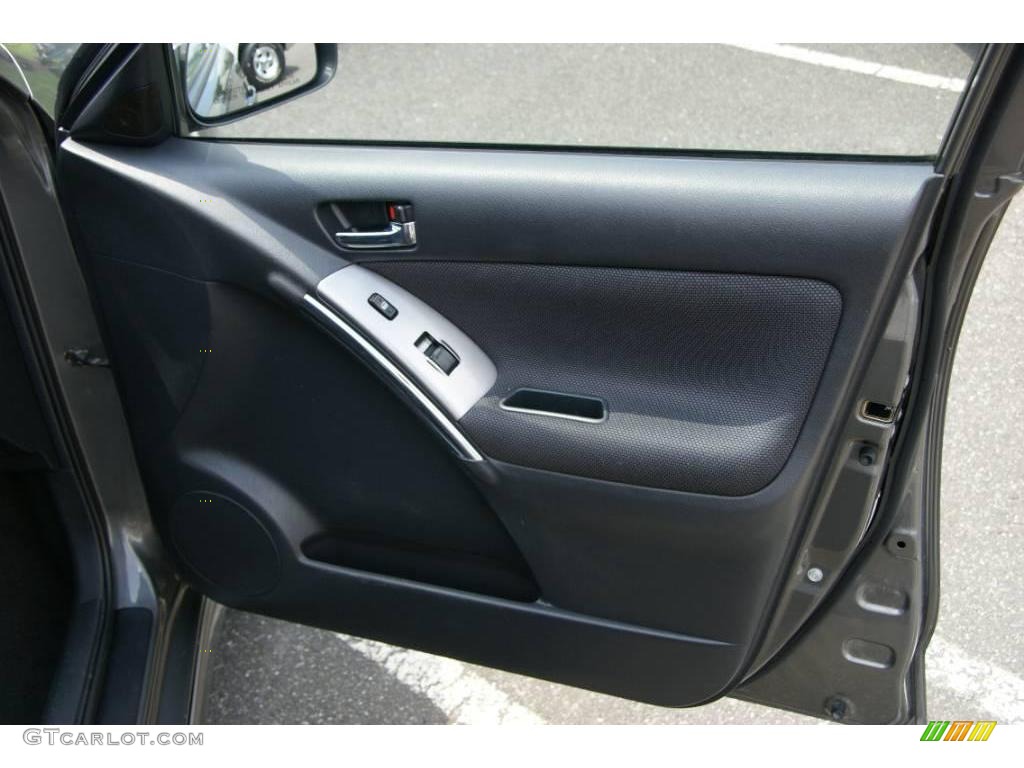2004 Toyota Matrix XR AWD Dark Gray Door Panel Photo #15287859