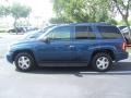 2006 Superior Blue Metallic Chevrolet TrailBlazer LS  photo #3