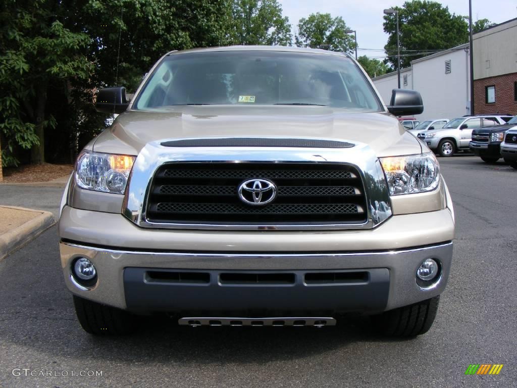 2008 Tundra SR5 X-SP Double Cab - Desert Sand Mica / Black photo #19